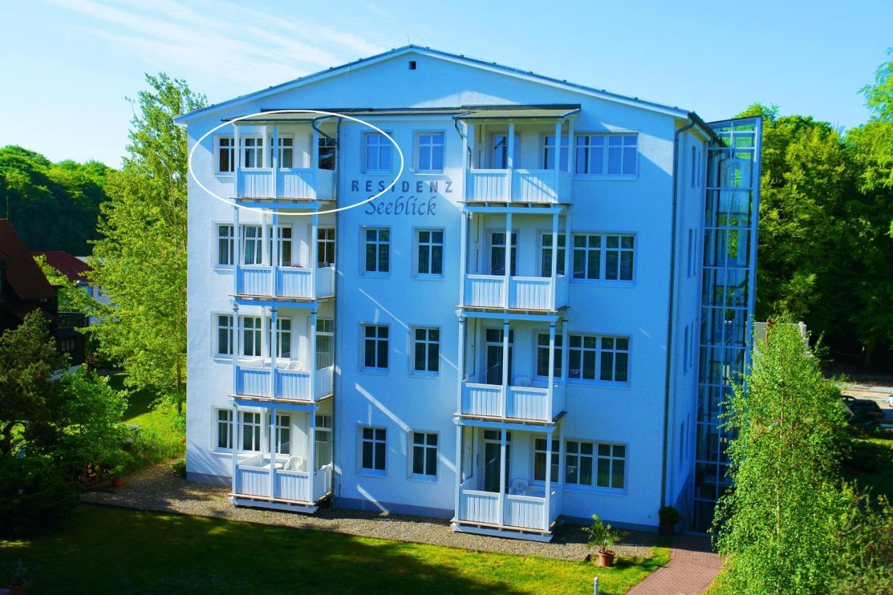 Residenz Seeblick Fewo 25 Mit Balkon Und Meerblick Sellin  المظهر الخارجي الصورة